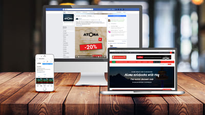 Atoma Viral marketing campaign on social networks - Werbung