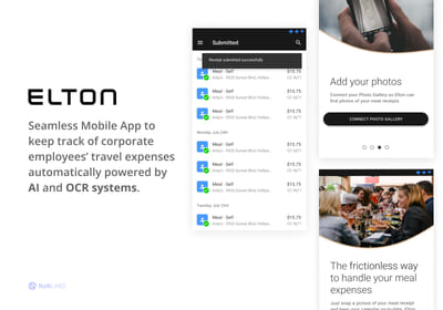 ELTON AI: Receipts Collecting & Processing App - Software Entwicklung