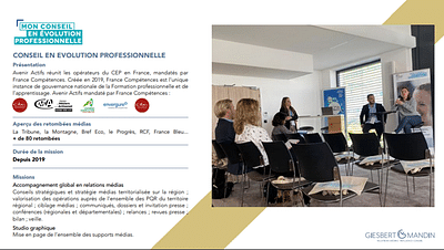 Visibilité nationale _ CEP AURA - Relations publiques (RP)