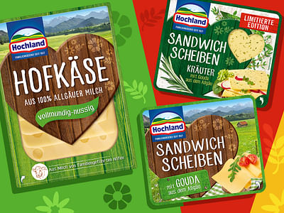 Hochland Käse - Image de marque & branding