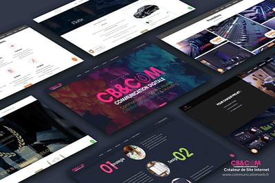 Création de site par CB&COM - Identité Graphique
