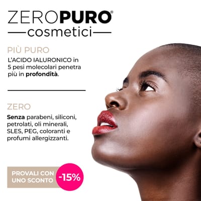 ZEROPURO Cosmetici - Pubblicità