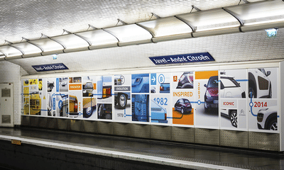 Scenography & Strategy for RATP/Citroën - Evénementiel