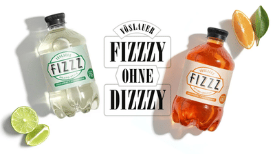 Vöslauer FIZZZ - Fizzzy ohne Dizzzy. - Verpackungsdesign
