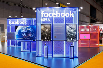 Facebook Exhibition Booth Design at CIIE 2018 - Innovation