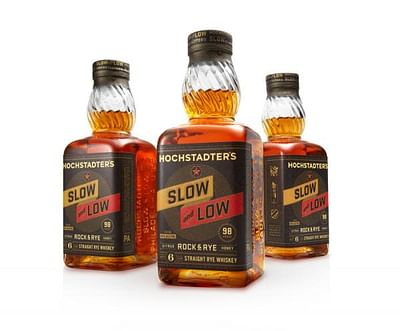 Hochstadter’s Slow & Low Rock & Rye Whiskey - Publicité