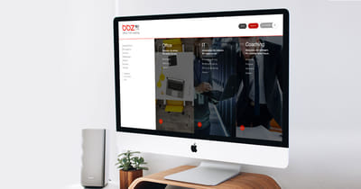 Branding/Website für ein Office & IT Unternehmen - Webseitengestaltung