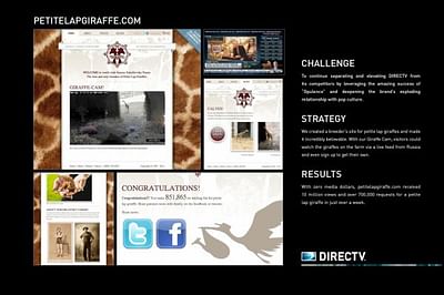 PETITE LAP GIRAFFE - Publicidad