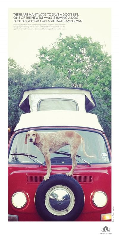 VINTAGE CAMPER VAN - Advertising