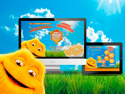 New website for Honey Monster - Creación de Sitios Web