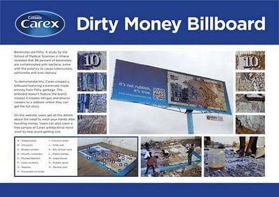 Dirty Money - Publicidad