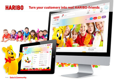 Digital strategy for Haribo - Website Creatie