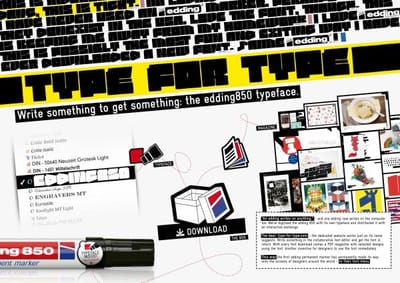 TYPE FOR TYPE - Advertising