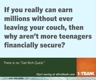 Why aren’t more teenagers financially secure? - Advertising