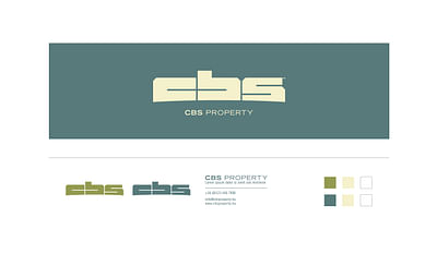 CBS Property Logo and website design - Image de marque & branding
