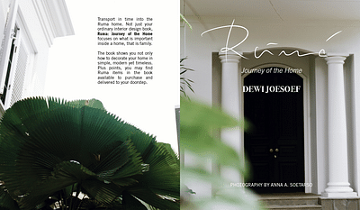 Ruma Interior Design Book - Design & graphisme
