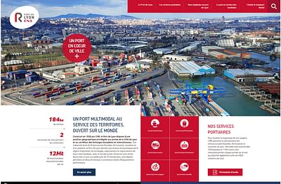 Port de Lyon ( CNR ) - Grafikdesign
