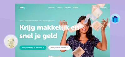 Tikkie - Making finance cool again - Website Creation