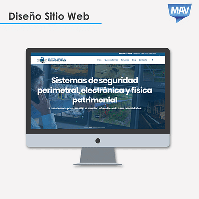 Diseño Web Segurisa - Création de site internet