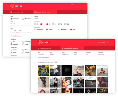 Product Strategy, UX & Development for CASTME - Mobile App