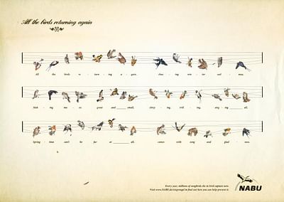 Songbirds - Werbung
