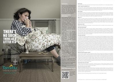 WOMAN ON COUCH - Advertising