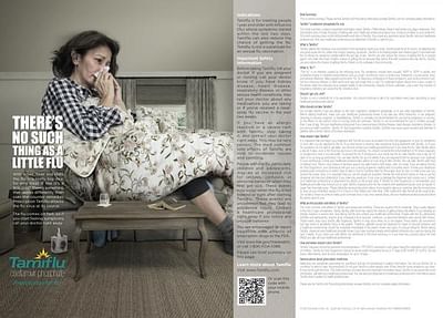 WOMAN ON COUCH - Publicidad