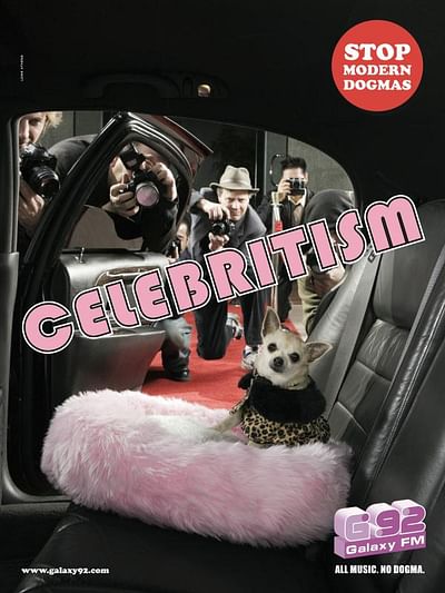 Celebritism - Publicidad