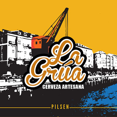 Packaging Cerveza artesanal "La Grúa" - Animación Digital