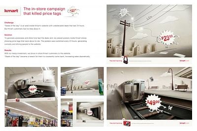 PRICE TAG DEATH - Advertising