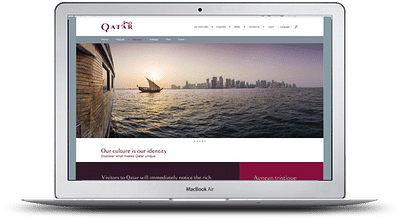 Qatar Tourism - Création de site internet