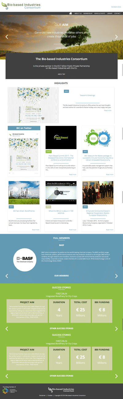 Web design and development - Création de site internet