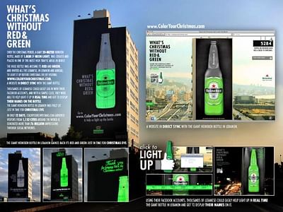 What's Christmas without Red & Green - Advertising