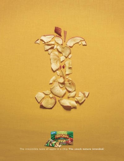 Fruit crisps, 2 - Publicité