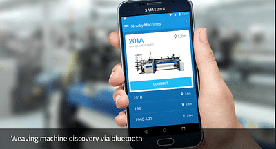 IoT for weaving machines - Application mobile