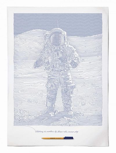 Man on the Moon - Publicidad