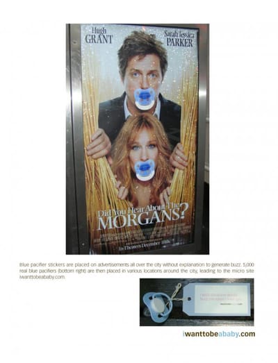 Hollywood Babies - Advertising