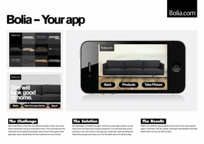 BOLIA YOUR APP - Publicité