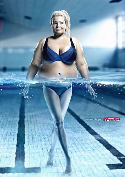 Water fits you, Lady - Reclame