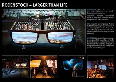 LARGER THAN LIFE - Advertising