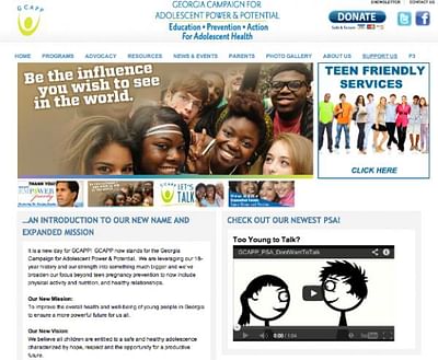 Be the Influence Campaign for GCAPP - Advertising
