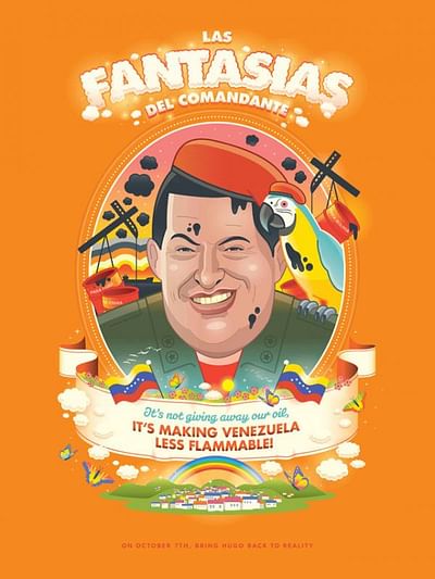 Las Fantasias?as del Comandante Poster Series - Werbung