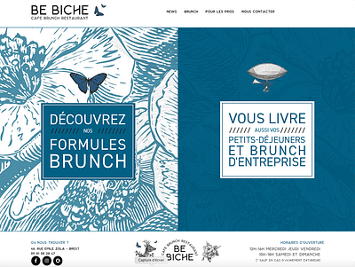 BE BICHE BRUNCH - SITE WEB - Image de marque & branding