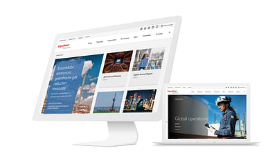 ExxonMobil - Création de site internet