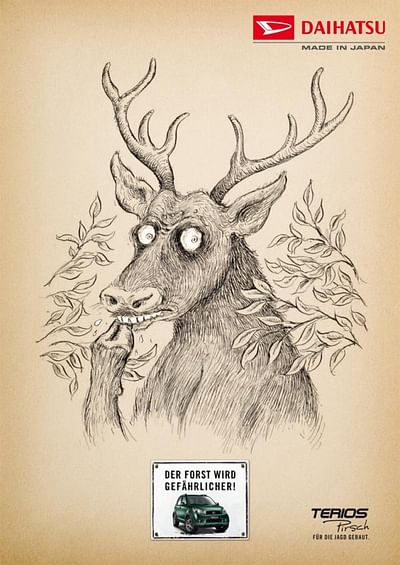 Deer - Werbung