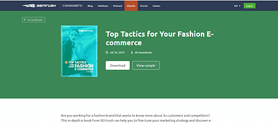 Content Service for SEMrush - Copywriting
