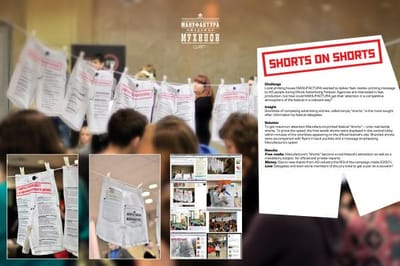 SHORTS ON SHORTS - Advertising