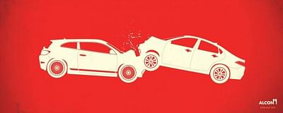 ALCON 'CAR CRASH MUG' - Advertising
