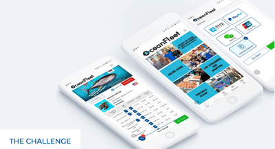 App Design - Ocean Fleet - Ontwerp