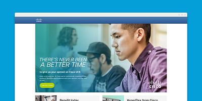 Cisco UCS Lead Generation - Image de marque & branding